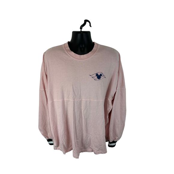 Disney Spirit Jersey Size XL Pink Disney Cruise Line Graphic - Picture 1 of 11